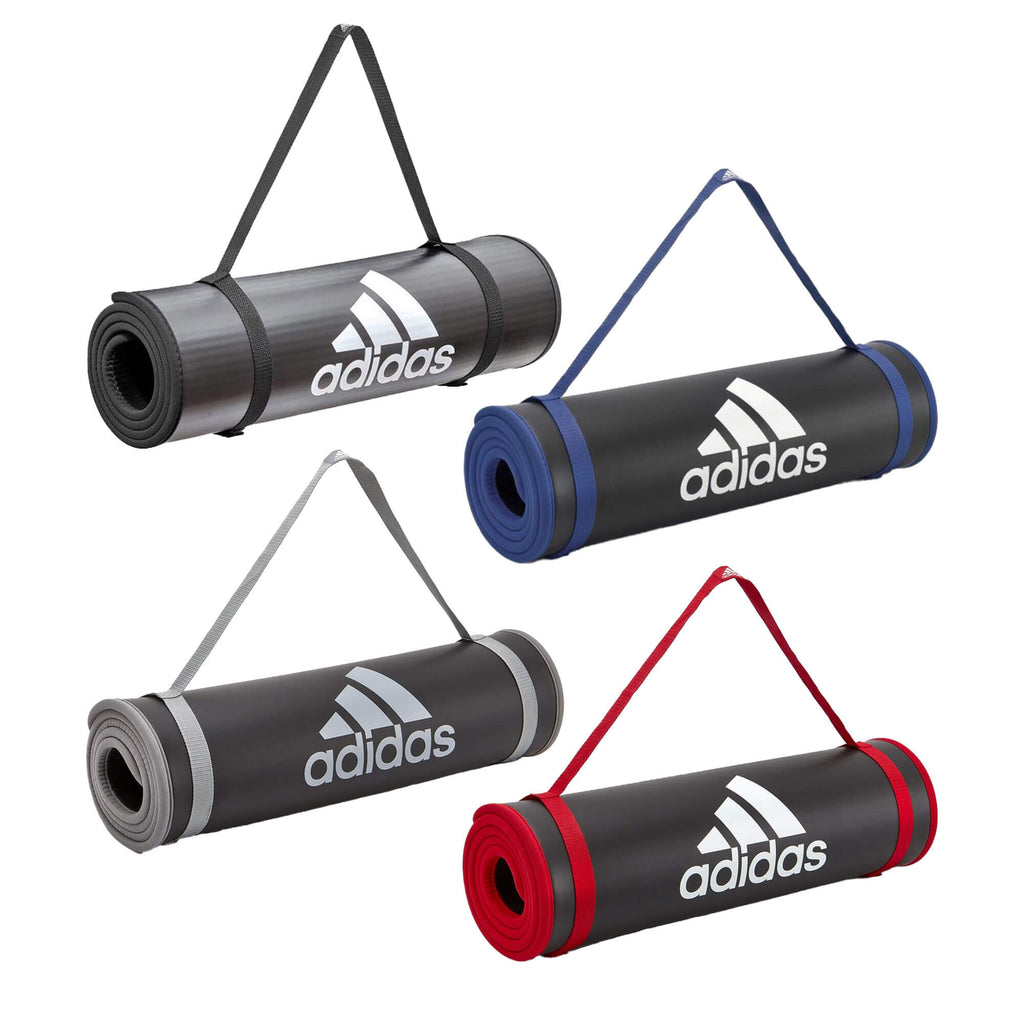 Adidas Training Mat - 10mm Thick with Carry Strap