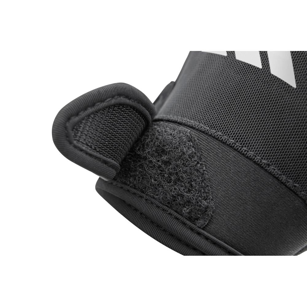 Adidas Half Finger Performance Gloves - Black/White Cuff