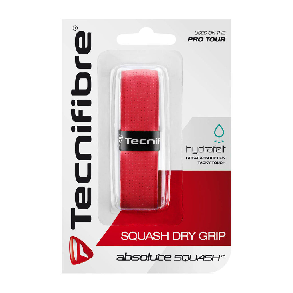 Tecnifibre Squash Dry Grip - Red