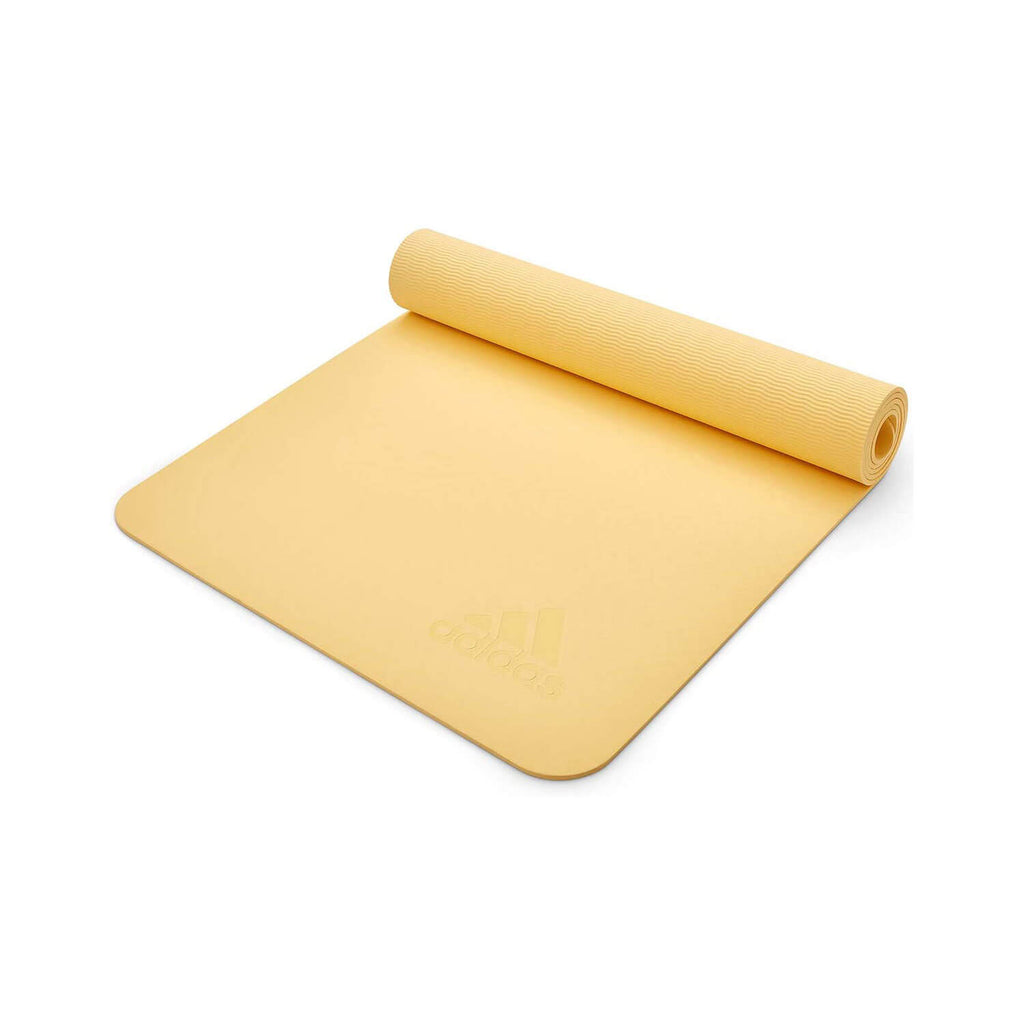 Adidas 5mm Premium Yoga Mat - Yellow Tint
