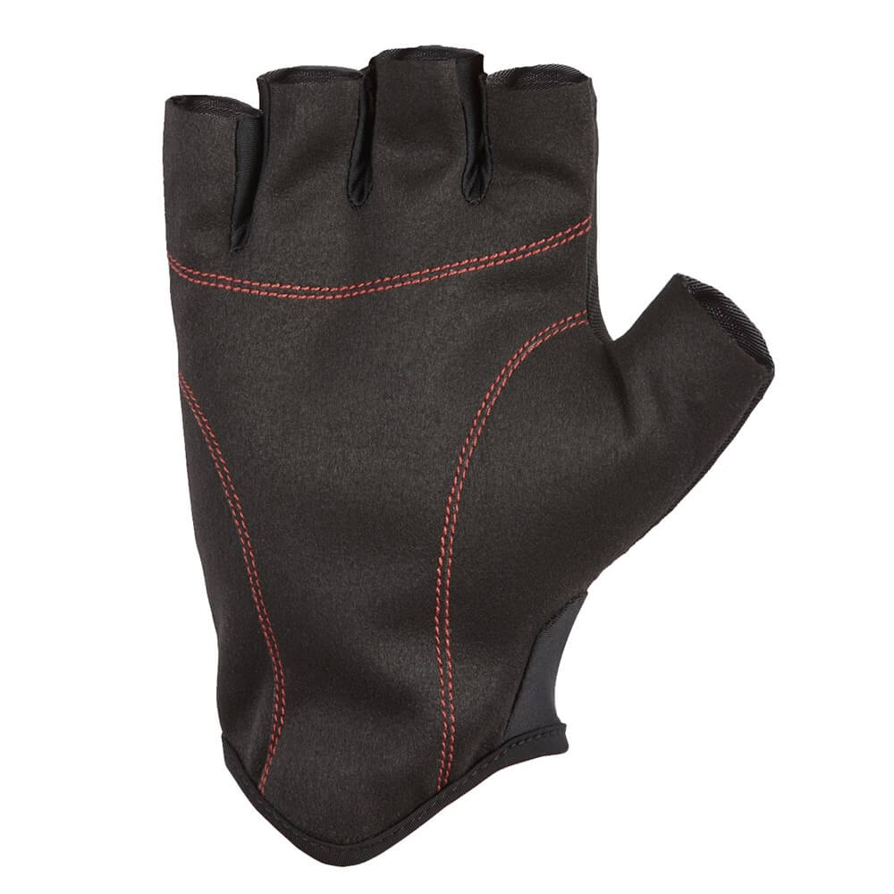 Adidas Mens Half Finger Essential Gloves - Red