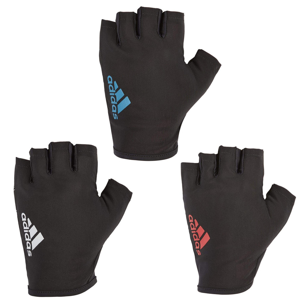 Adidas Mens Half Finger Essential Gloves