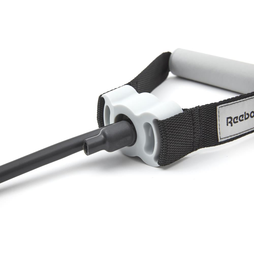 Reebok Studio Adjustable Resistance Tube - Light - handle