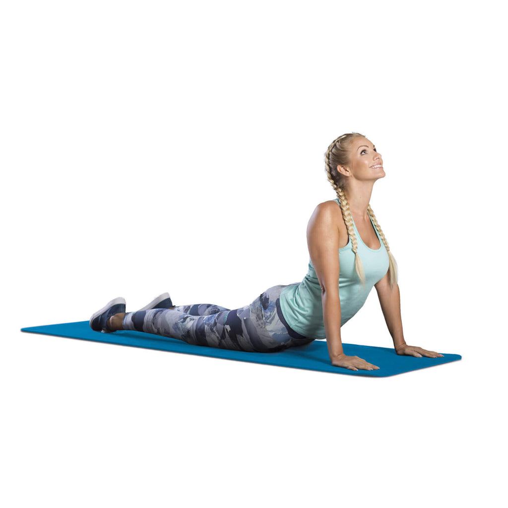 Azure 10mm Exercise Mat - Yoga Workout