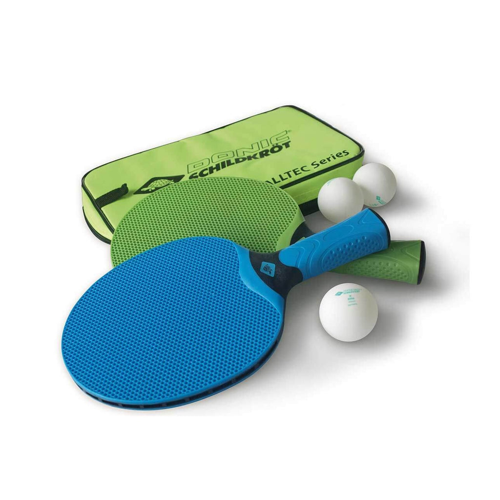 Donic-Schildkröt Alltec Hobby Table Tennis Bat and Balls Set