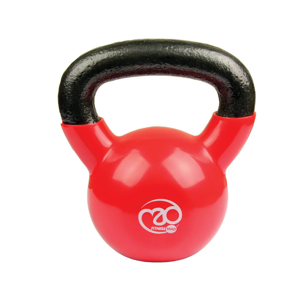 Fitness Mad 10kg Kettlebell Red