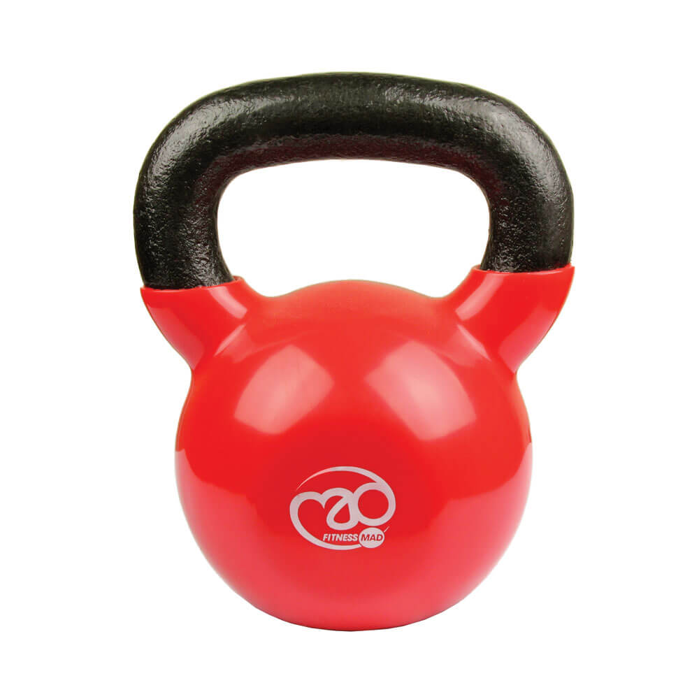 Fitness Mad 20kg Kettlebell Red