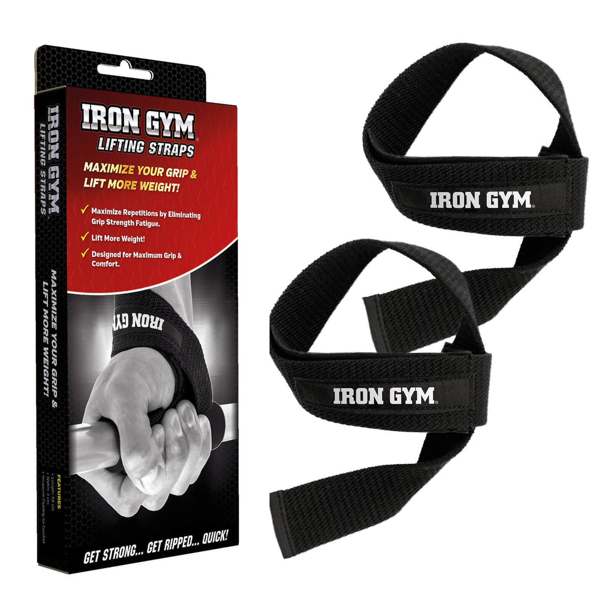 Iron Gym Lifting Straps Workout For Less