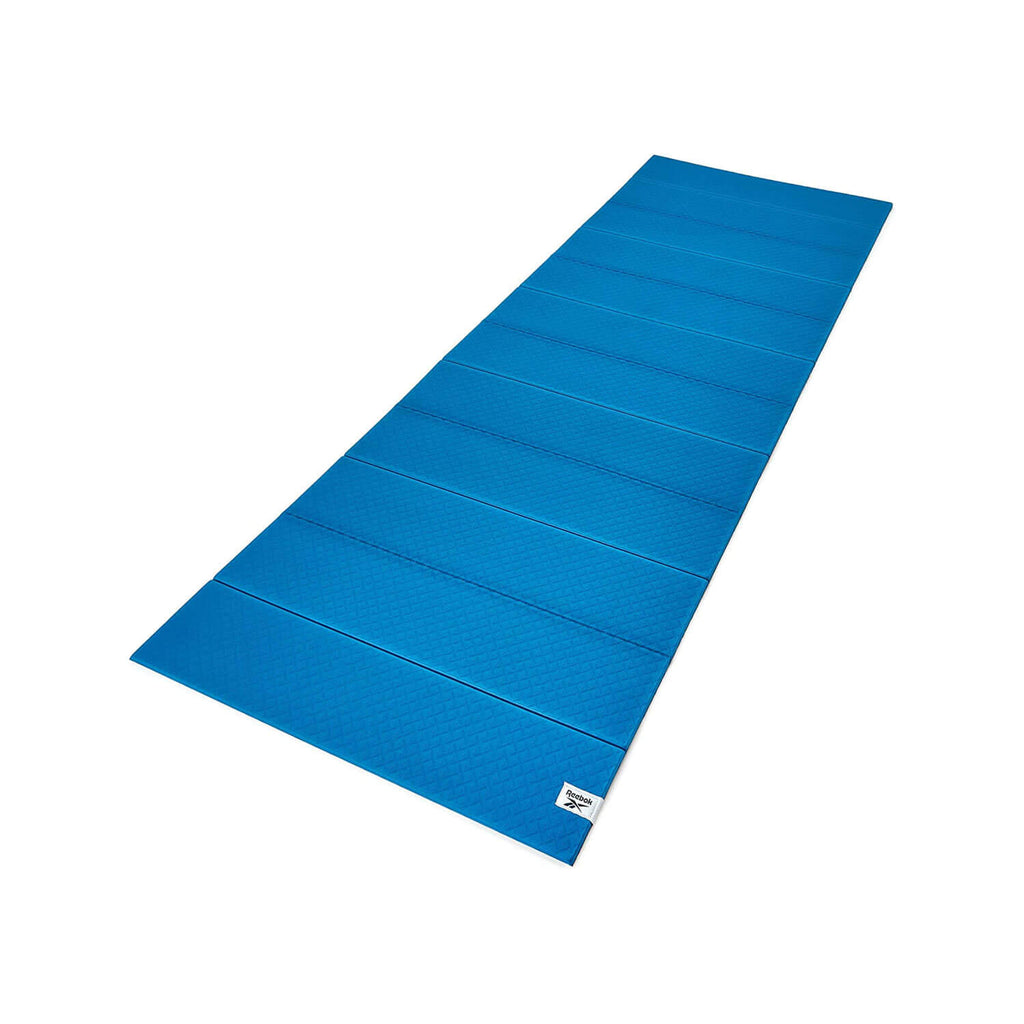 Reebok 6mm Folded Yoga Mat - Blue