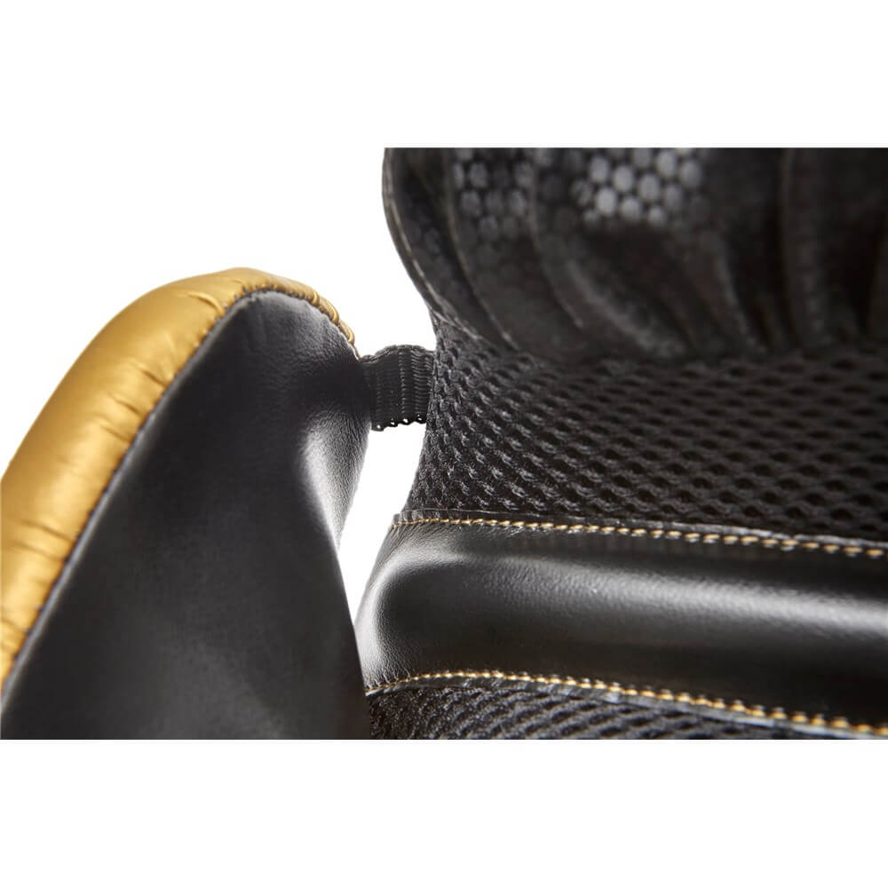 Reebok Boxing Gloves - Black and Gold