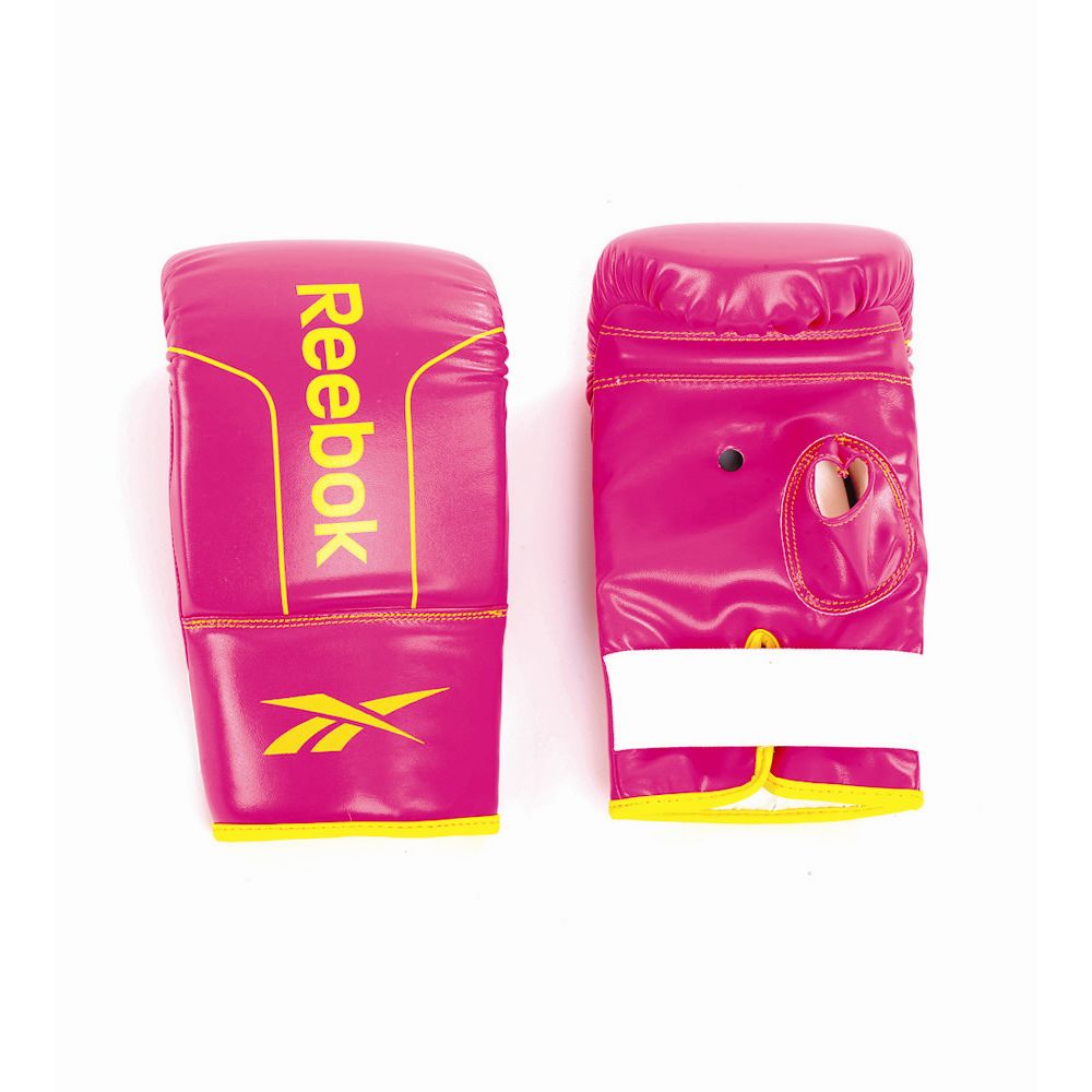 Reebok PU Boxing Mitts - Pink