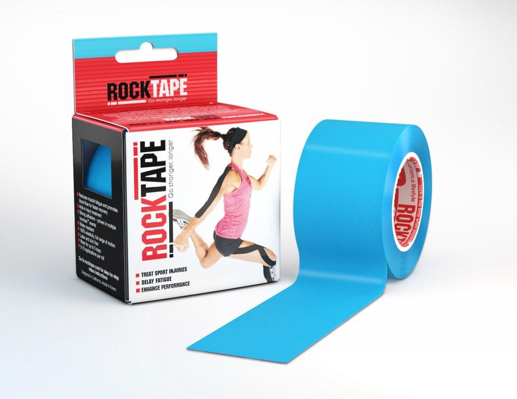 RockTape Kinesiology Tape 5cm x 5m - Electric Blue