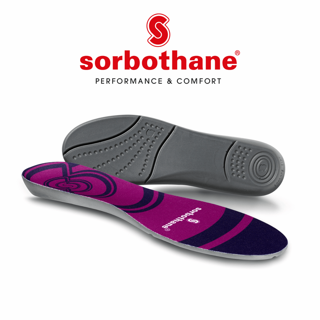 Sorbothane Cush N Step Insoles - Shockwave Protection