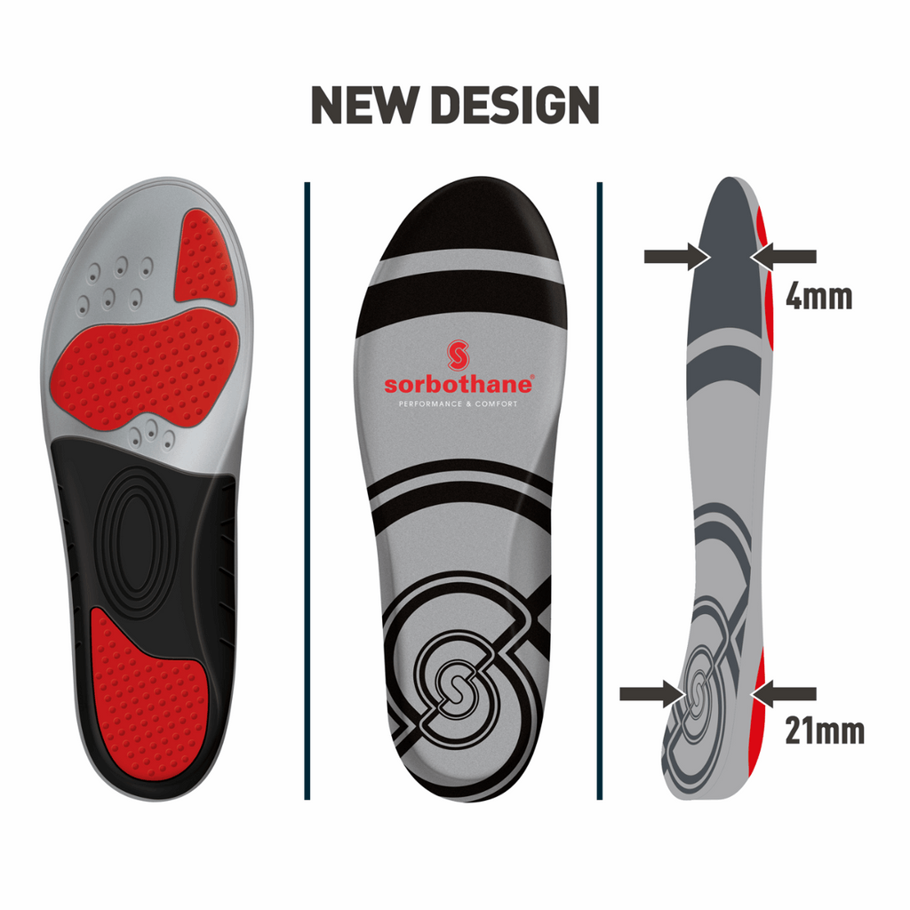 Sorbothane Sorbo Pro Insoles - For Sports People