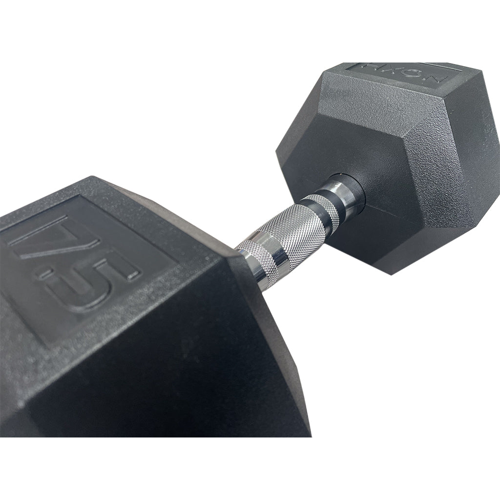 Hexagonal HXGN dumbbell with '17.5' marking