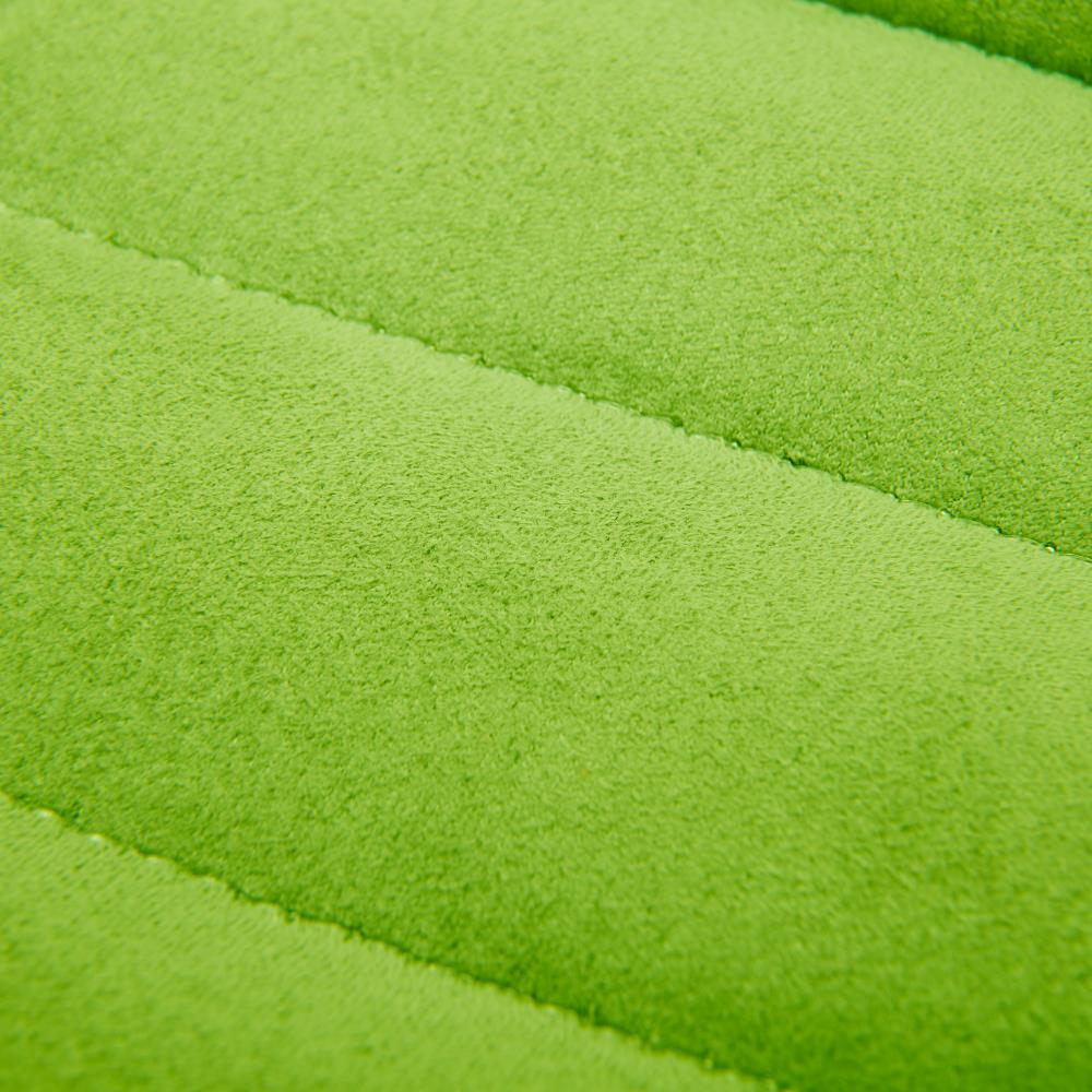Close-up of green textured fabric from inner lining of the adidas Performance Ankle Wrist weights 1.5kg 