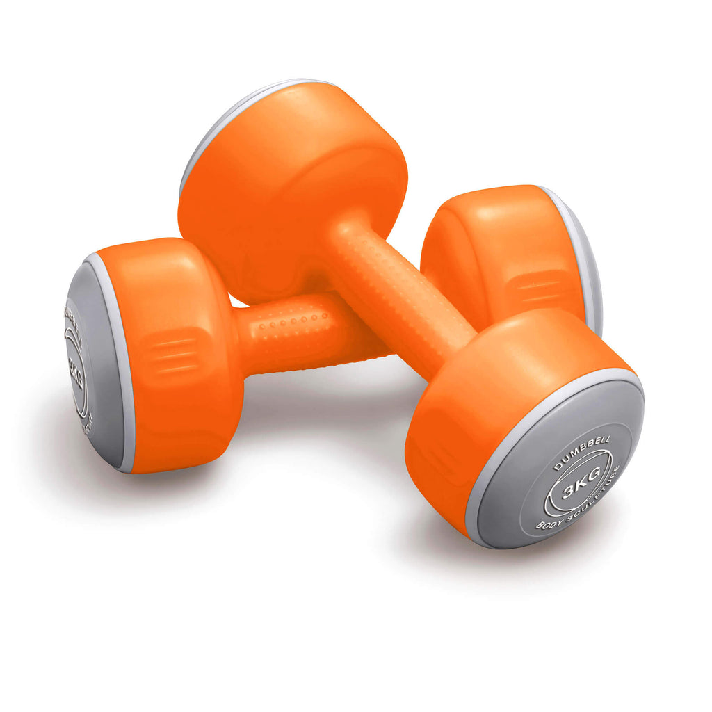 Body Sculpture Smart Dumbbells 2 x 3kg - Orange