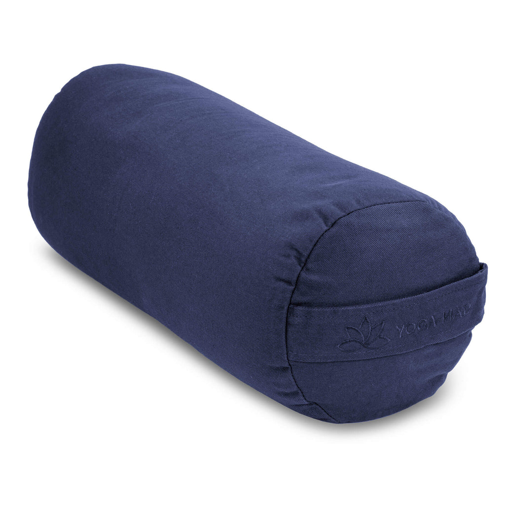 Fitness Mad Buckwheat Yoga Bolster - Blue