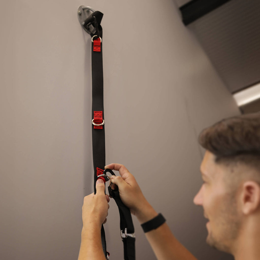 Fitness Mad Pro Bodyweight Suspension Trainer Wall Mounted