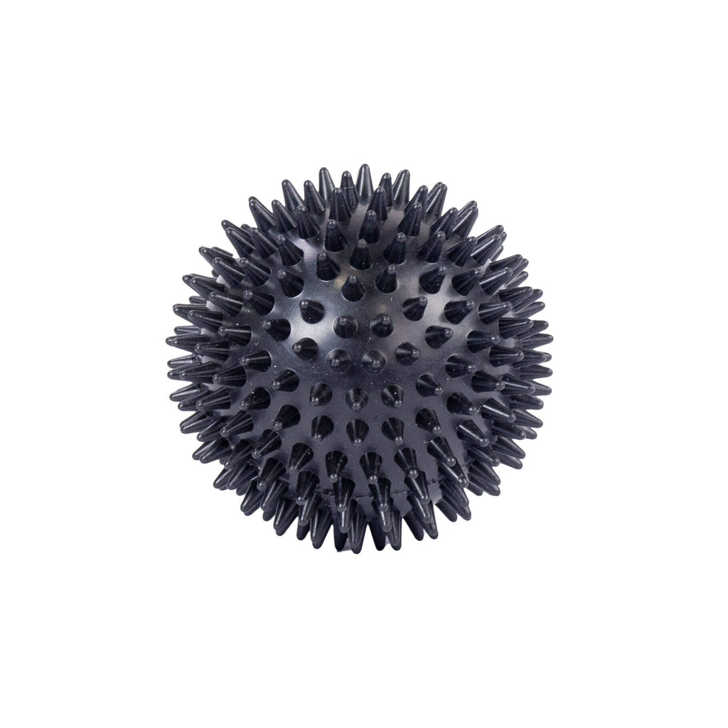 Fitness Mad Spikey Massage Ball - 9cm - Black