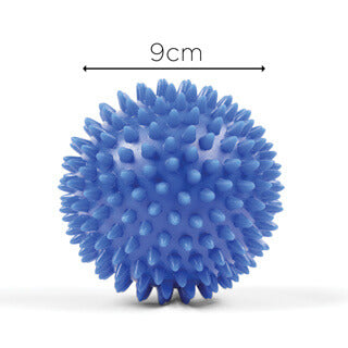 Fitness Mad Spikey Massage Ball - 9cm - Blue