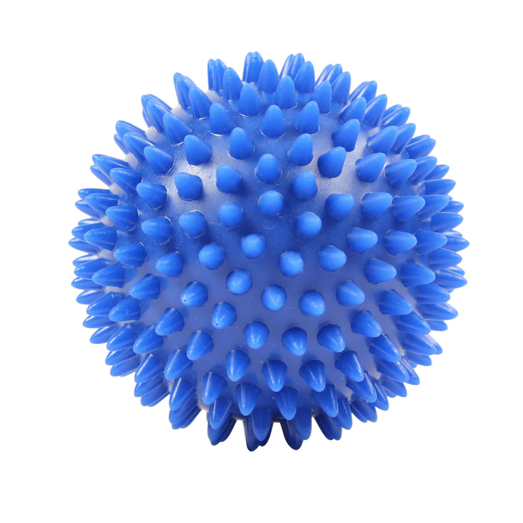 Fitness Mad Spikey Massage Ball - 9cm - Blue