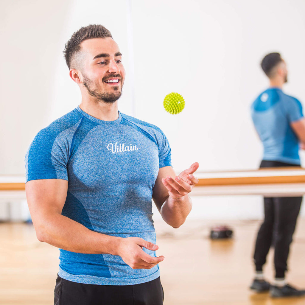 Fitness Mad Spikey Massage Ball- Lime Green