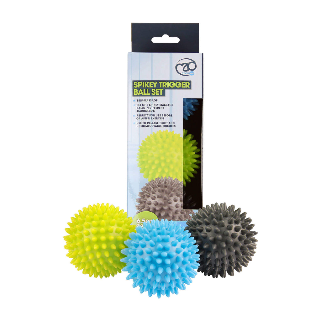 Fitness Mad Spikey Massage Balls - Set of 3
