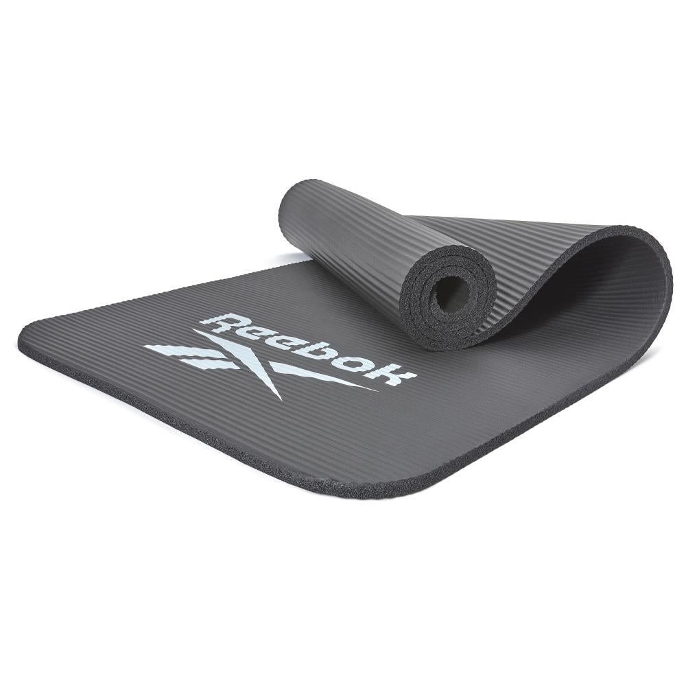 Reebok 10mm Training Mat - Black Rolled