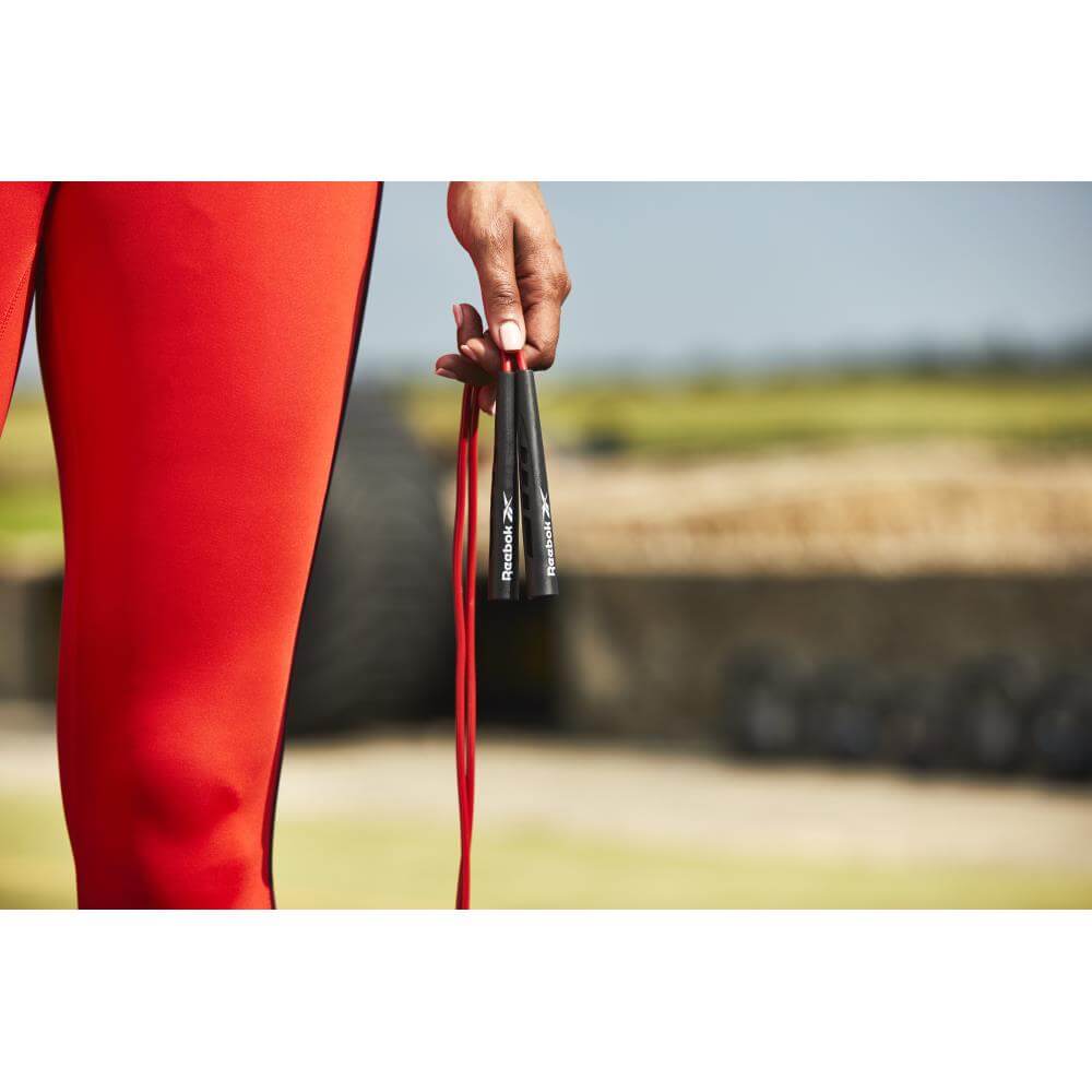 Reebok Skipping Rope - Black/Red