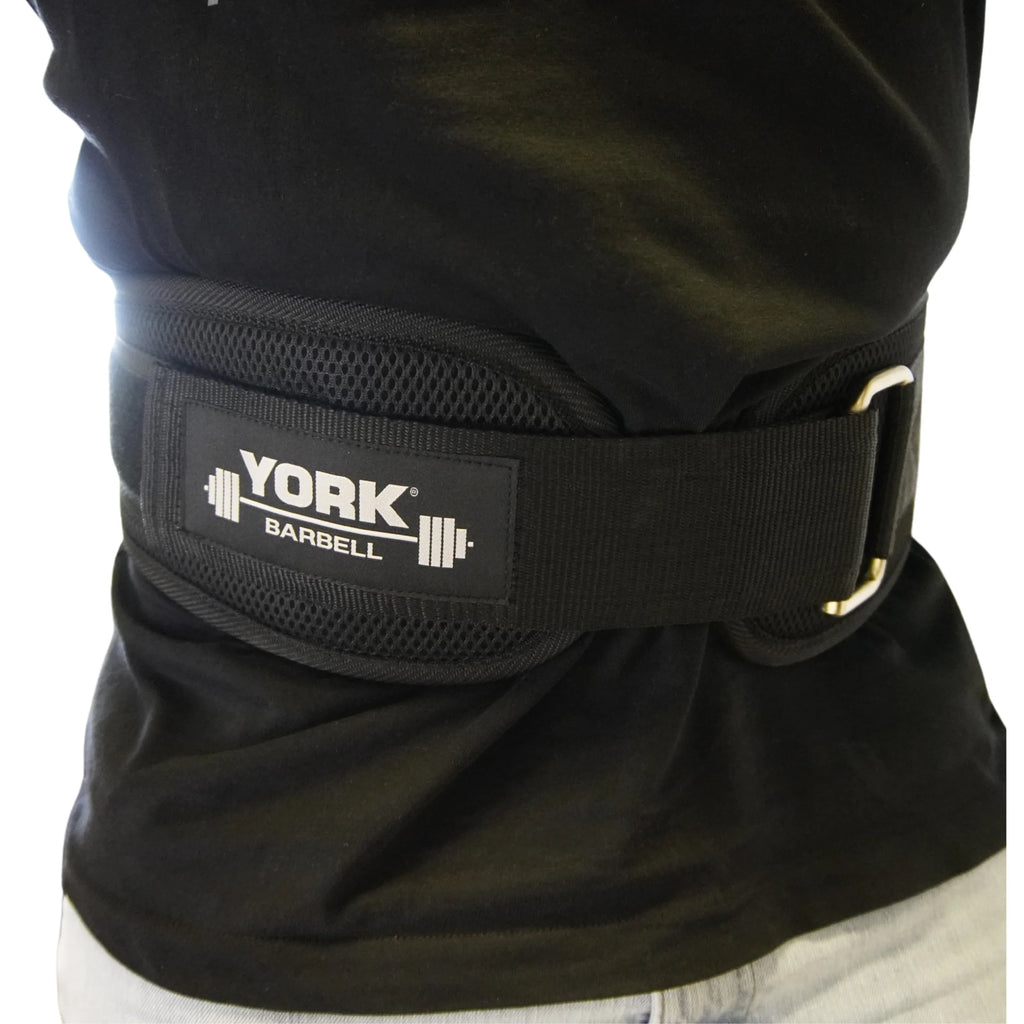 Adjustable padded squat belt 