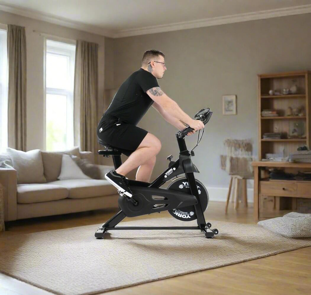 Cardio Workout on the York Barbell HSB3 Indoor Exercise Bike