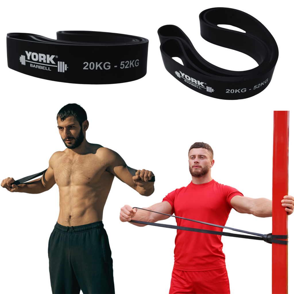 Warm Up using the York Barbell Heavy Resistance Band