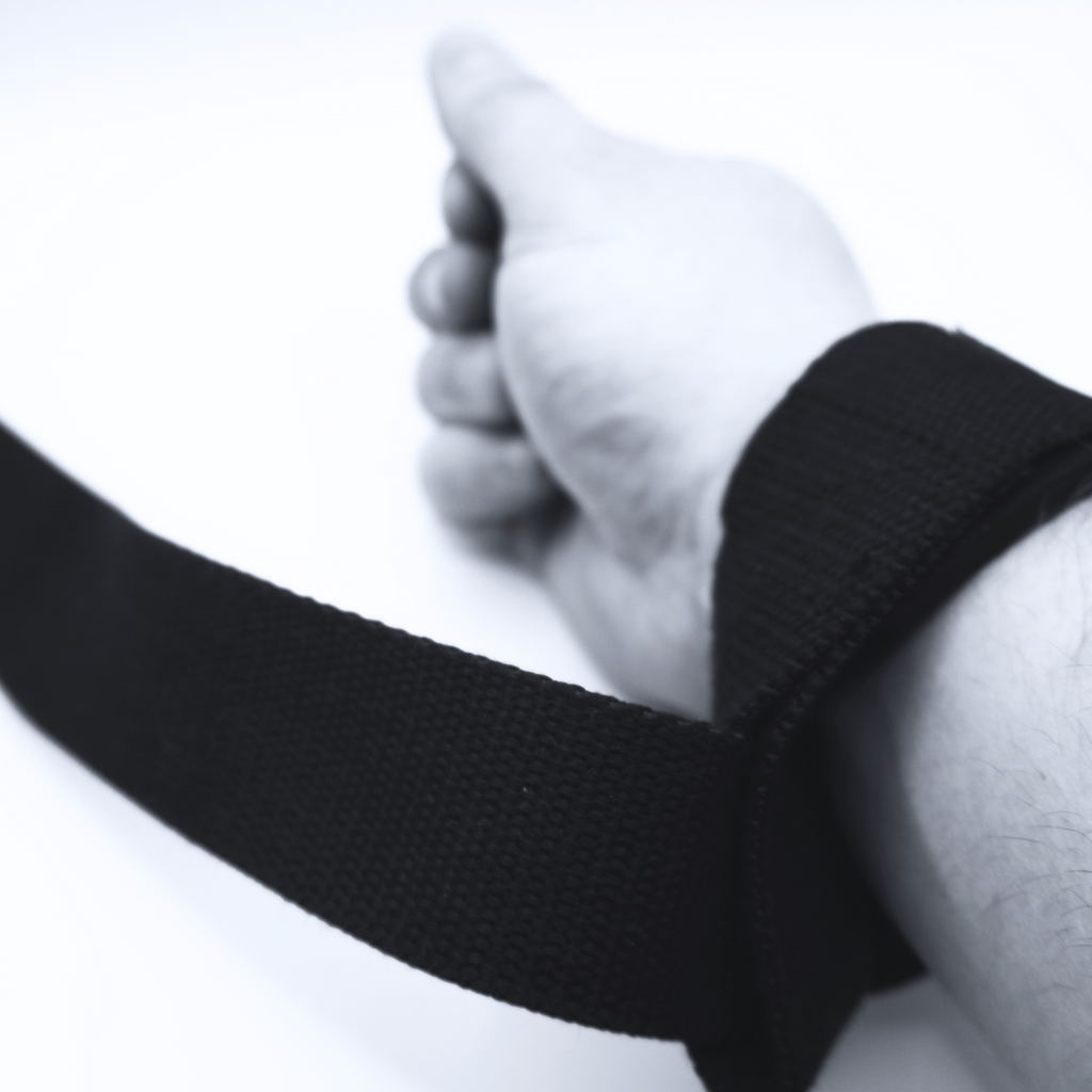 Applying Deadlift Straps to Wrists