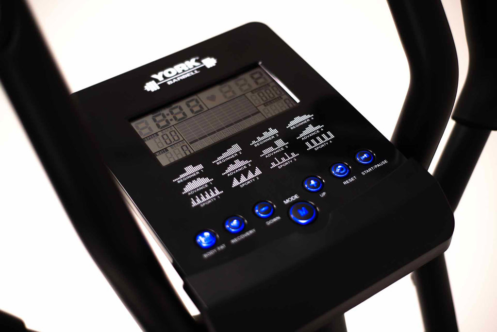 York Barbell HX5 Cross­ Trainer Computer Display