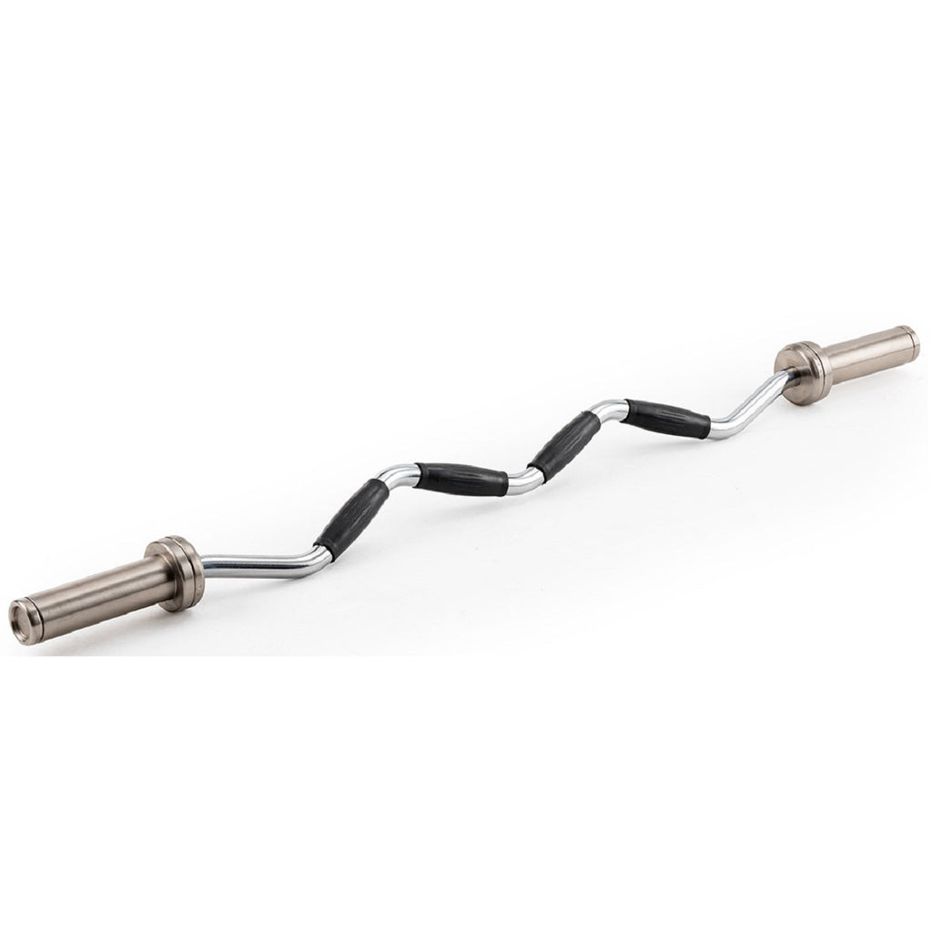 York 30mm Barbell Olympic EZ Curl Bar