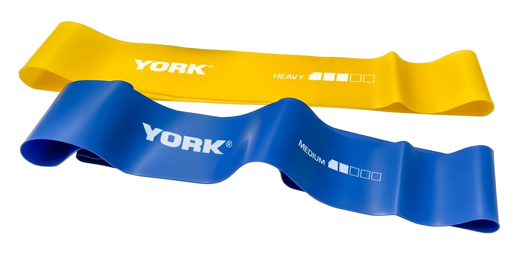 York Resistance Loop Set Blue and Yellow