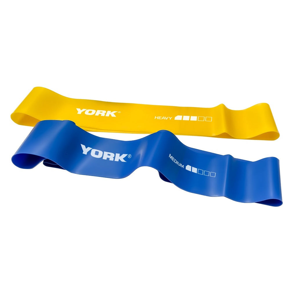 York Resistance Loop Set Blue and Yellow
