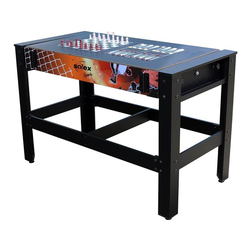 Solex 7-in-1 Multi-Function Games Table - Chess and Backgammon