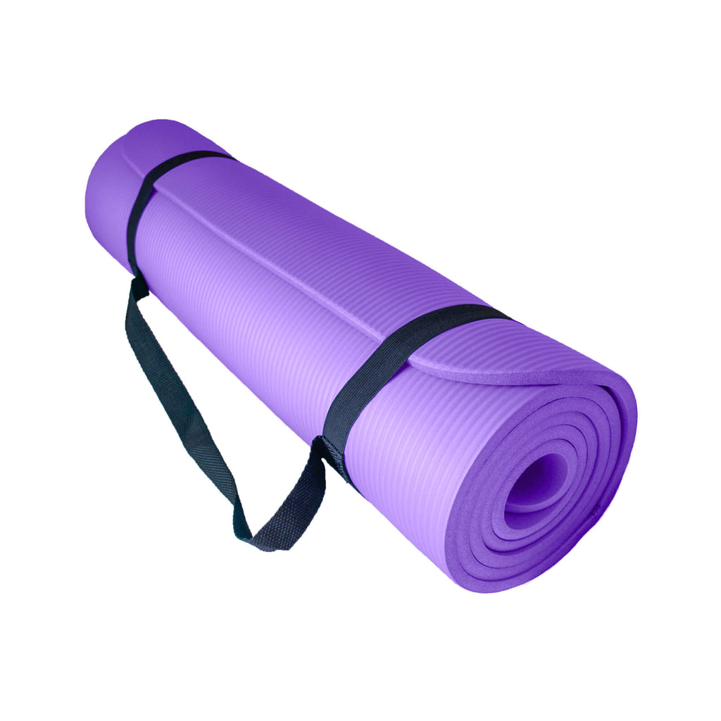Azure 10mm Exercise Mat - Purple