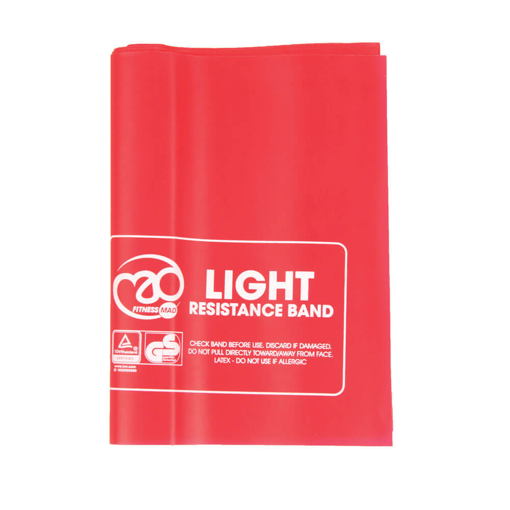 Fitness Mad Resistance Band - Light, Red