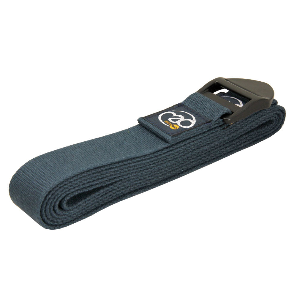 Fitness Mad 2m Yoga Strap - Dark Blue Belt