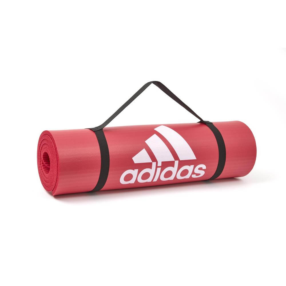 Adidas 10mm Fitness Mat - Red
