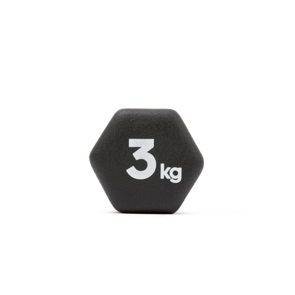 Adidas 3kg Dumbbells - Hexagon Shape