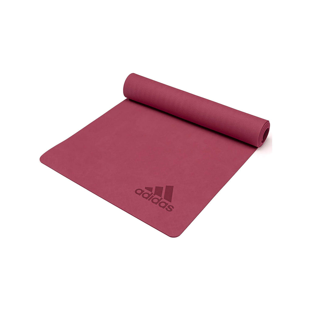 Adidas 5mm Premium Yoga Mat - Mystery Ruby