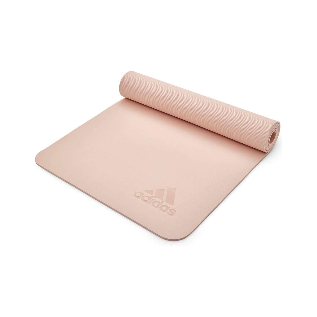 Adidas 5mm Premium Yoga Mat - Pink Tint