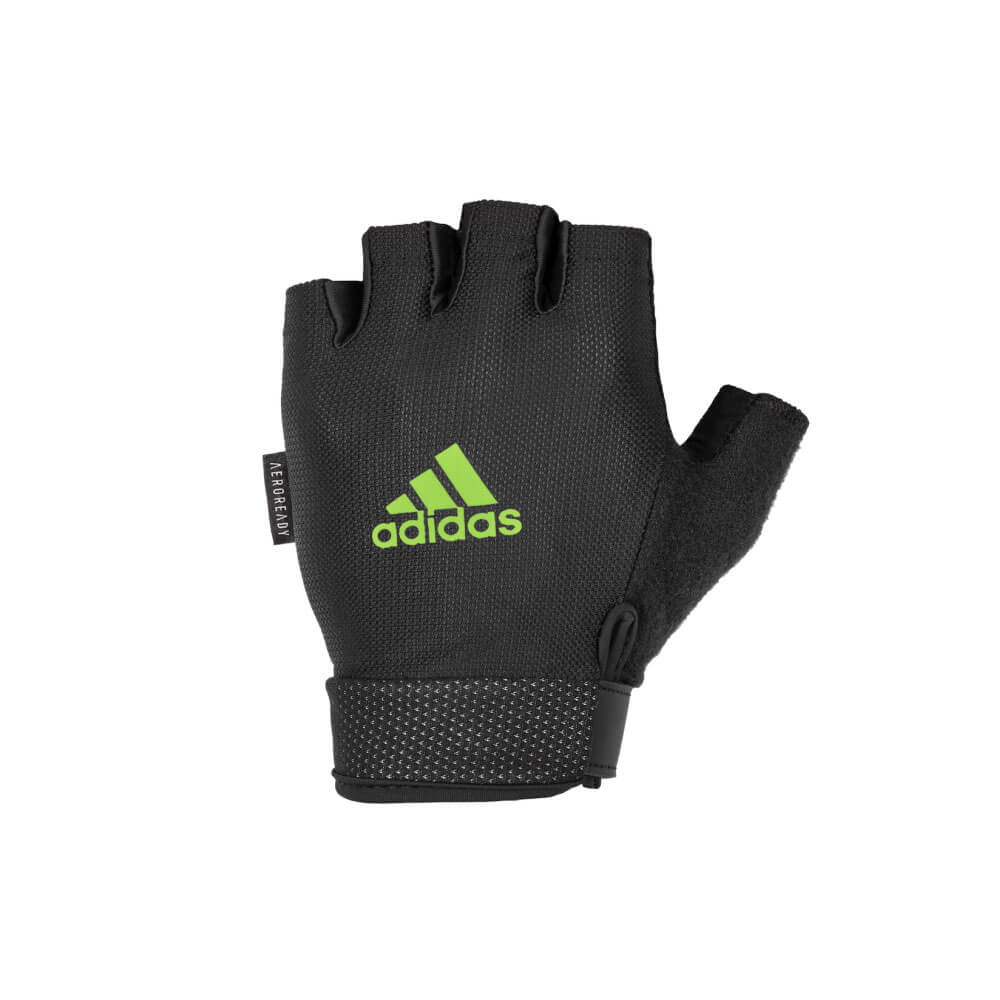 Adidas Adjustable Essential Gloves - Green