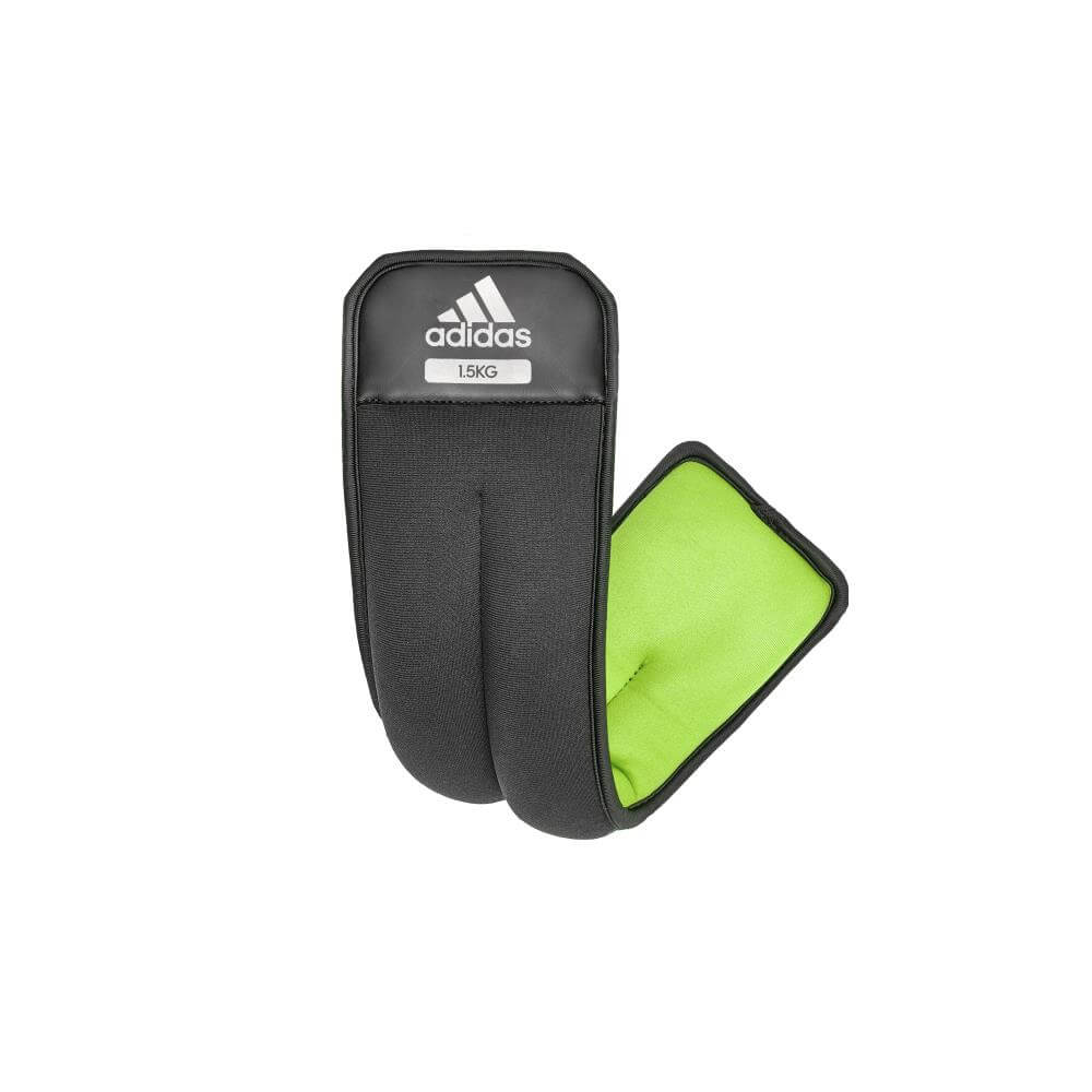 Adidas ankle wrist weights 1.5kg green