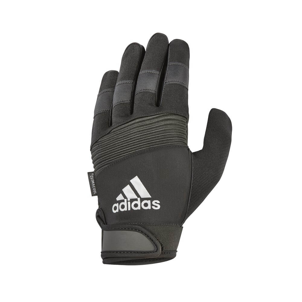 Adidas Mens Full Finger Performance Gloves - Black
