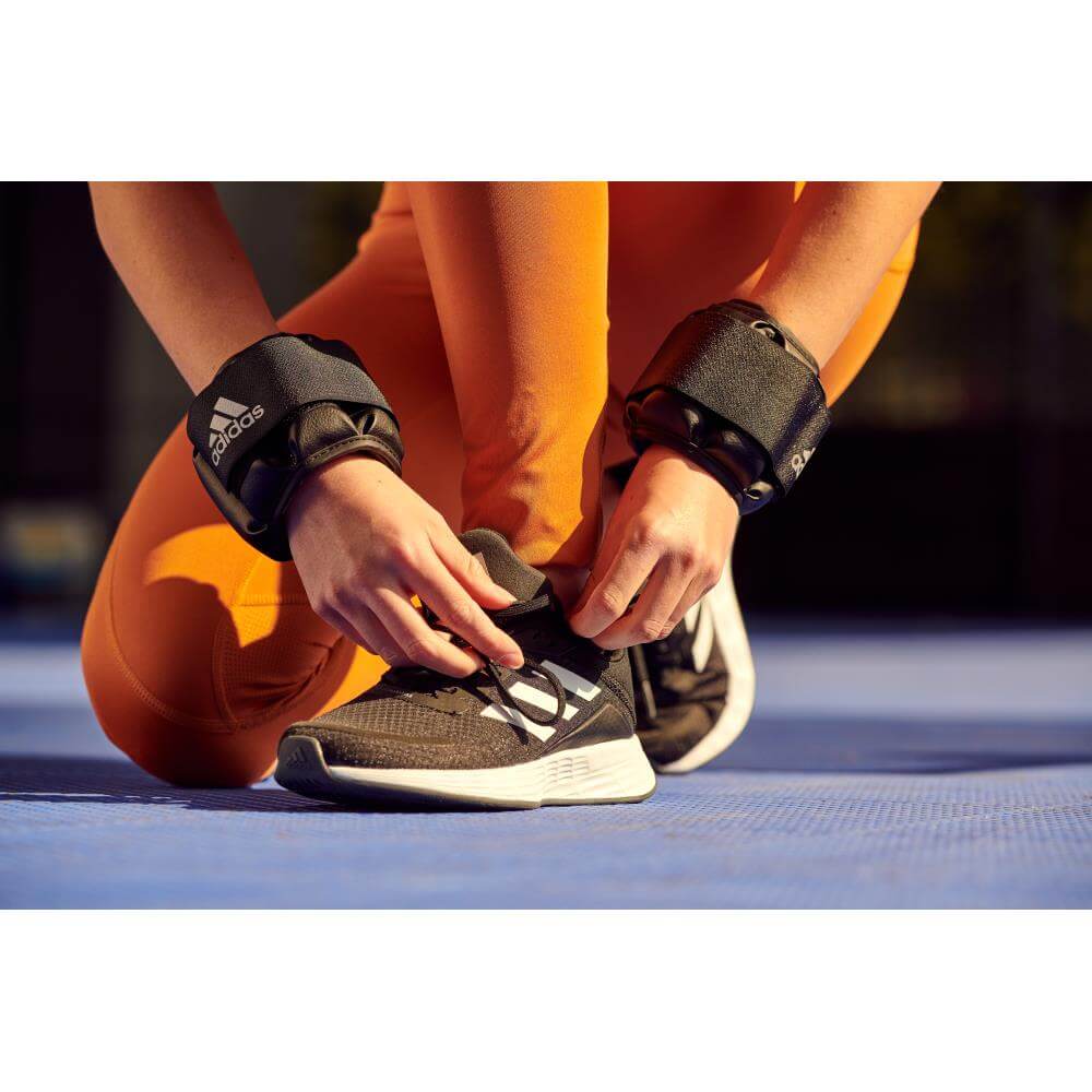 Adidas performance wrist weights 2 x 0.5kg workout